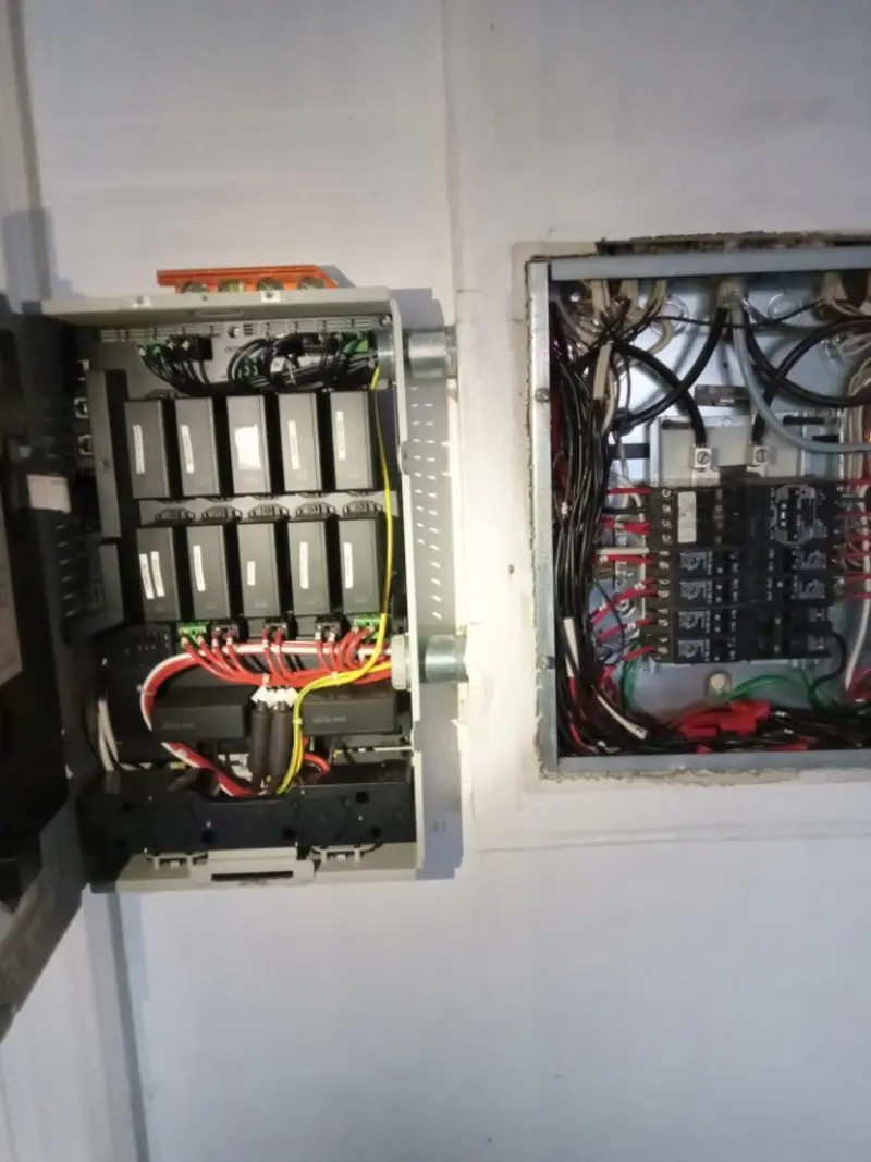 Electrical panel upgrade completed for Commercial Electrician Services in New Castle